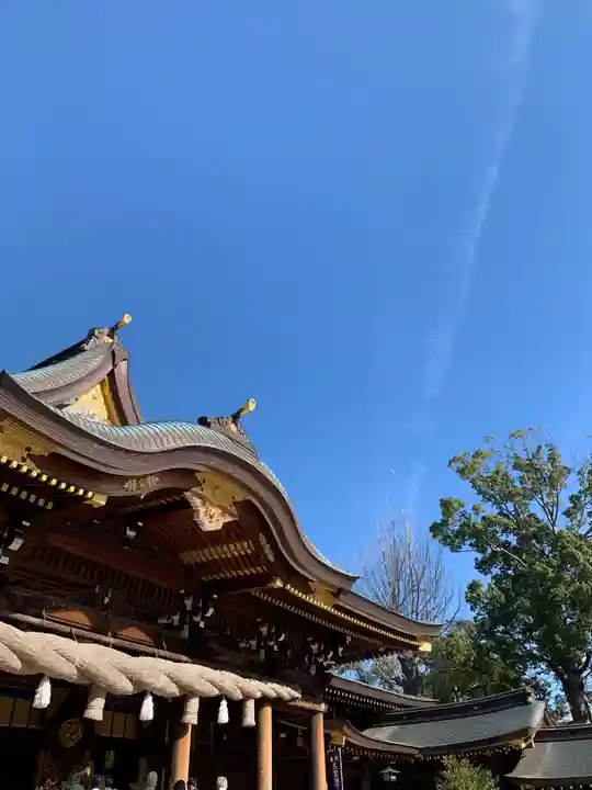 寒川神社の本殿・本堂