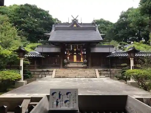 誉田八幡宮の本殿・本堂