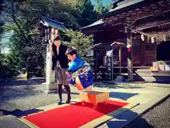 滑川神社 - 仕事と子どもの守り神の七五三参