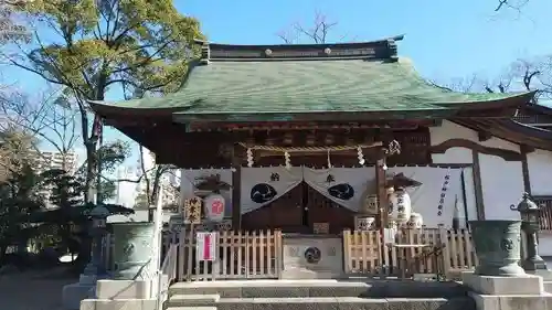 松戸神社の本殿・本堂