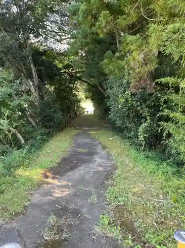 波豆八幡神社の周辺