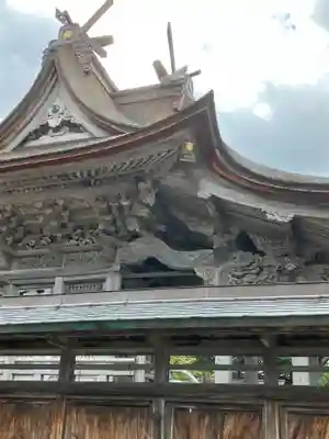 神﨑神社の本殿・本堂