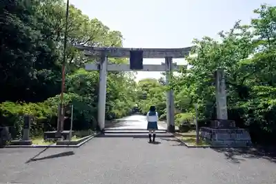 名和神社の鳥居