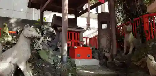 三囲神社の狛犬