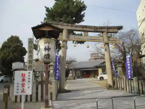 與杼神社の鳥居