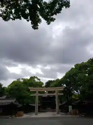 明治神宮の鳥居