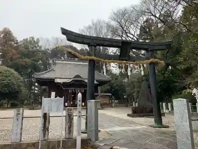 佐野赤城神社の鳥居