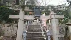 湯泉神社の鳥居