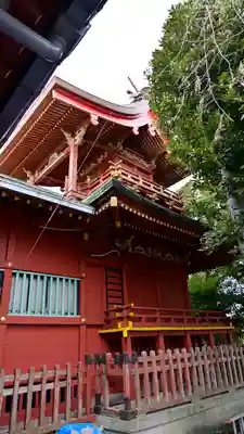 （芝生）浅間神社の本殿・本堂