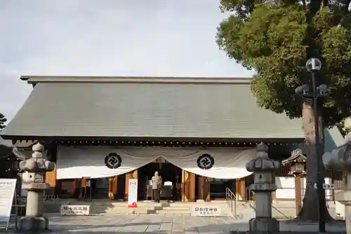 松陰神社の本殿・本堂