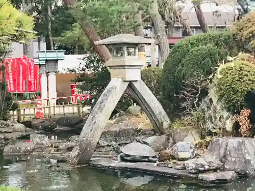 竹駒神社の庭園