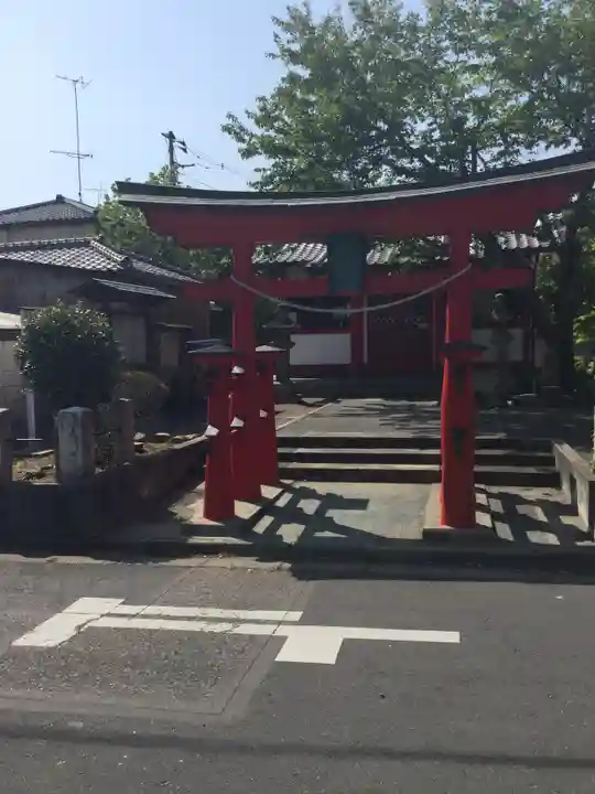厳島神社(長尾弁財天)の鳥居