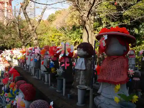 増上寺の像