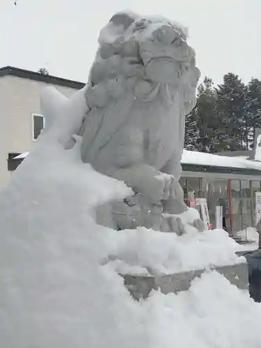 発寒神社の狛犬