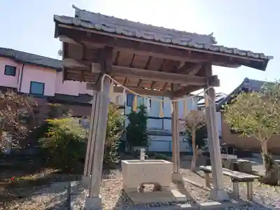 熊野社の手水舎