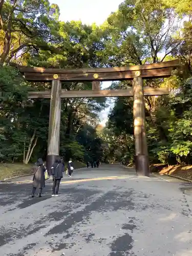 明治神宮の鳥居