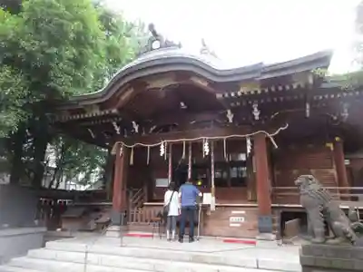 下谷神社の本殿・本堂