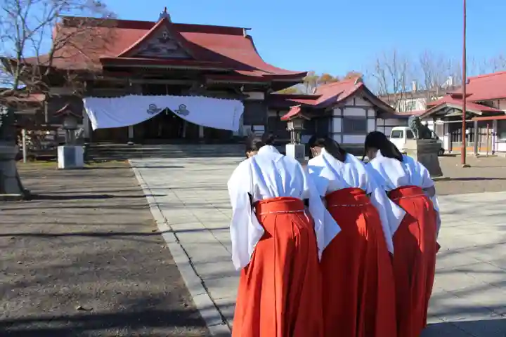 釧路一之宮 厳島神社の本殿・本堂