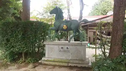 黒磯神社の狛犬