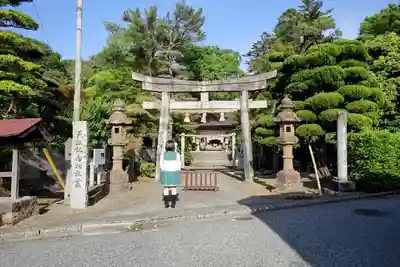 倉田八幡宮の鳥居