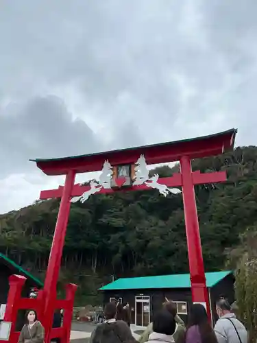 元乃隅神社の鳥居