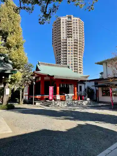 麻布氷川神社の本殿・本堂