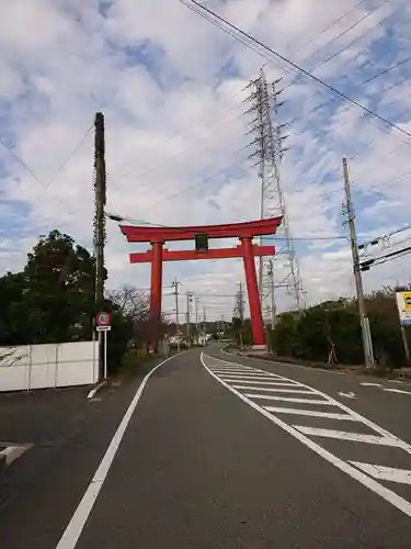 池宮神社の鳥居