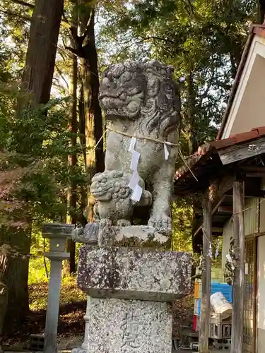 八王子神社の狛犬