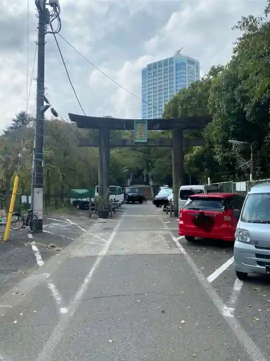 芝東照宮の鳥居