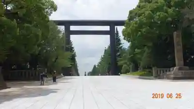 靖國神社の鳥居