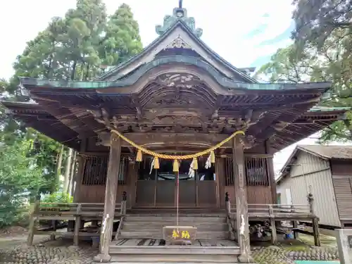 溝口竃門神社の本殿・本堂