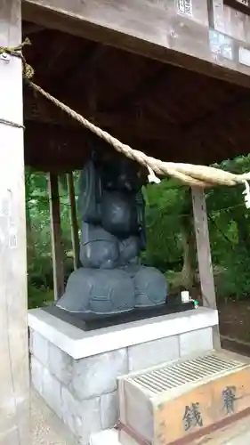  岳温泉神社 の像