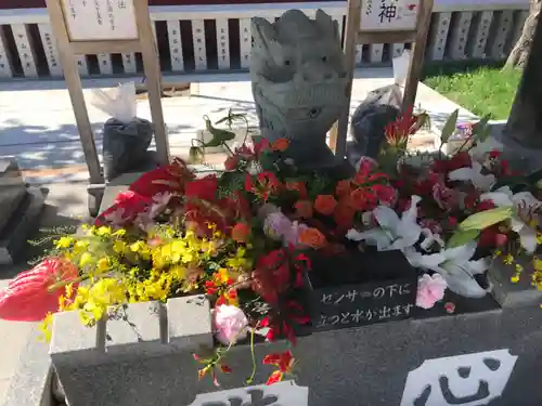 新川皇大神社の手水