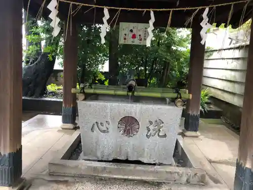 居木神社の手水舎