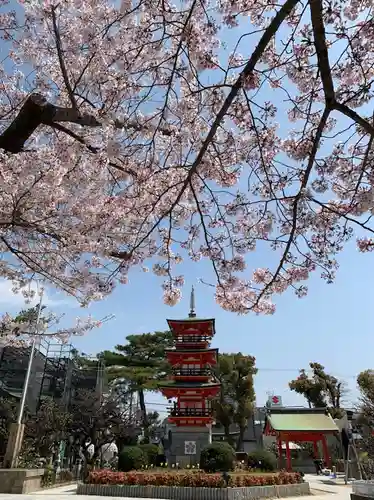 綱敷天満宮の庭園