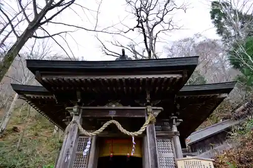 戸隠神社九頭龍社の本殿