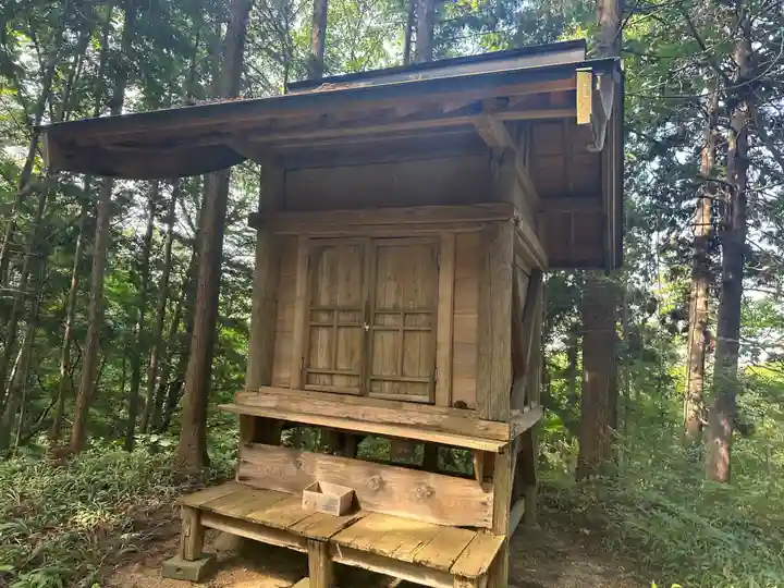 月山神社(中尊寺奥の院)(岩手県)