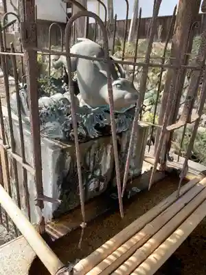 三尾神社の手水舎