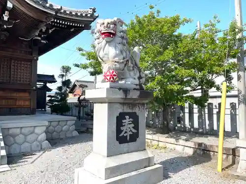 鳥取神社の狛犬