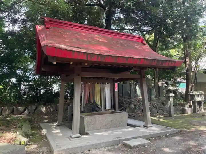 清洲山王宮 日吉神社の手水舎