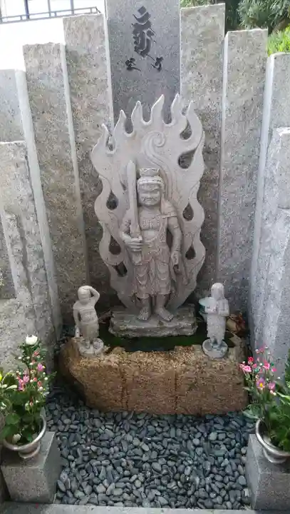 神光寺(あびこ行者堂)の像