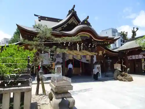 櫛田神社の本殿・本堂