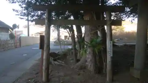 塙神社の鳥居