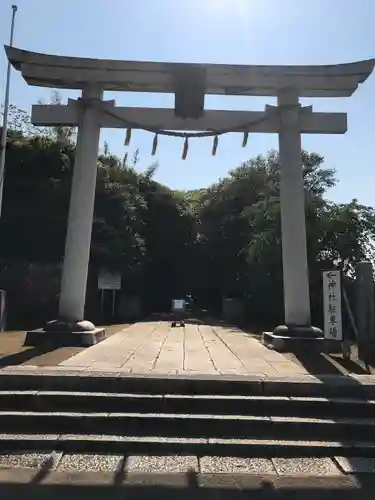 酒列磯前神社の鳥居