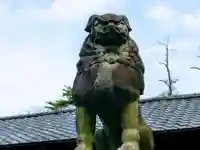 群馬県護国神社の狛犬