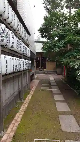 朝日神社の本殿・本堂