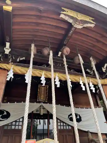 鎮守氷川神社の本殿