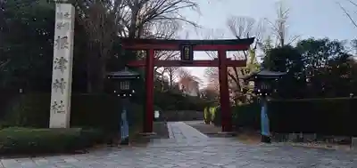 根津神社の鳥居