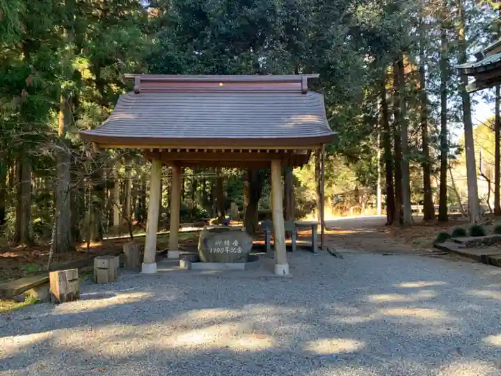 山宮浅間神社の手水舎