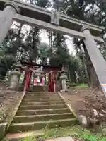 大宮温泉神社の鳥居